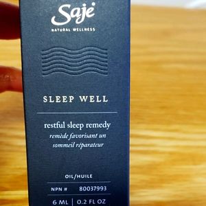 NWOT Saje Sleep Well roller oil